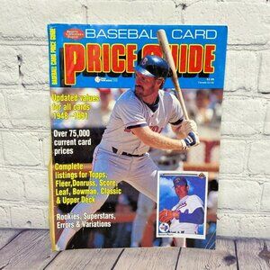 Vintage Baseball Card Price Guide Magazine Updated 1948-1991 Krause Publications